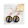 Stained Glass Series - Pierced Earrings Kiki- Kiki'S Delivery