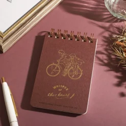 Stamped Ring Notebook 11,5 7,2Cm Seiji & Shizuku - Whisper Of The Hea