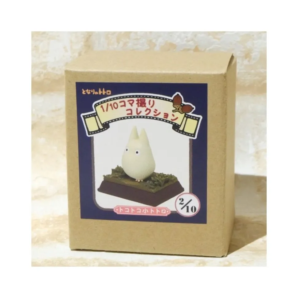 Statue Collection Stop Motion Totoro White Course Pose 2 - My Neighbor Totoro