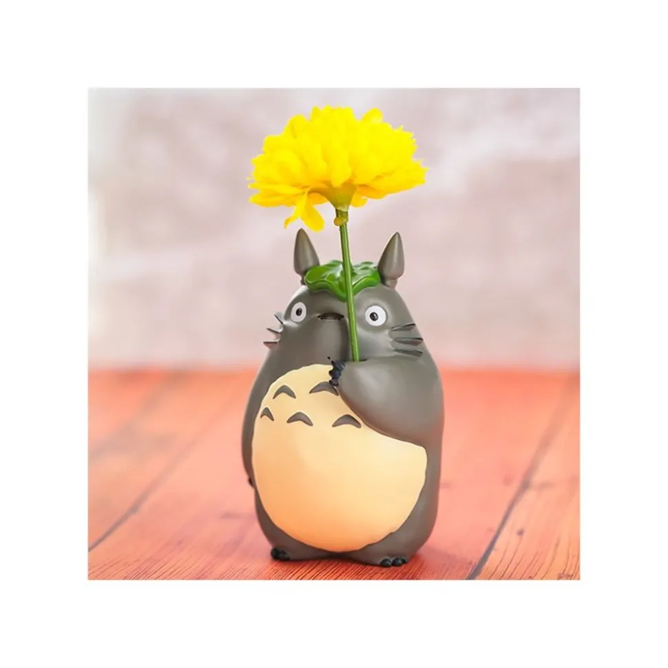Statue Single Vase Totoro'S Umbrella - My Neighbor Totoro