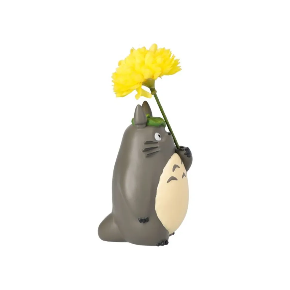 Statue Single Vase Totoro'S Umbrella - My Neighbor Totoro