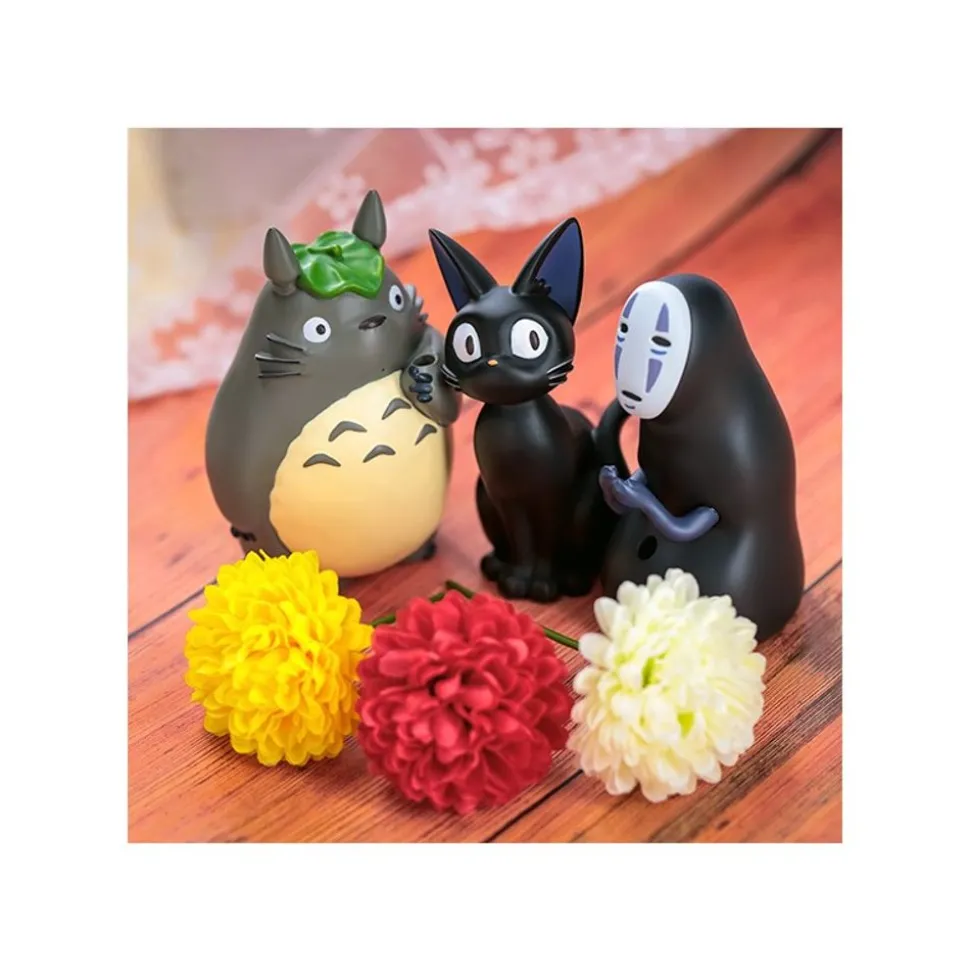 Statue Single Vase Totoro'S Umbrella - My Neighbor Totoro