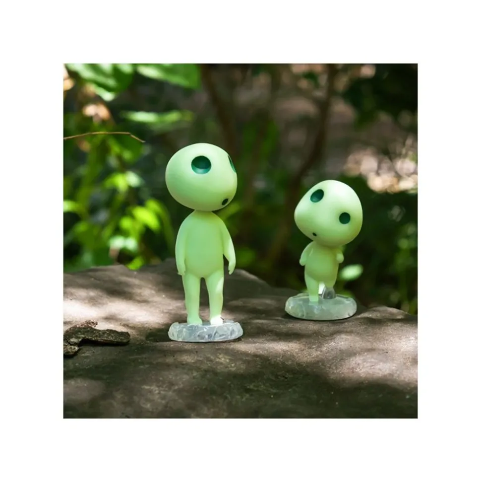 Statue Small And Big Kodama - Princess Mononoke