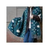 Stole With Button Walking In Snow - My Neighbor Totoro