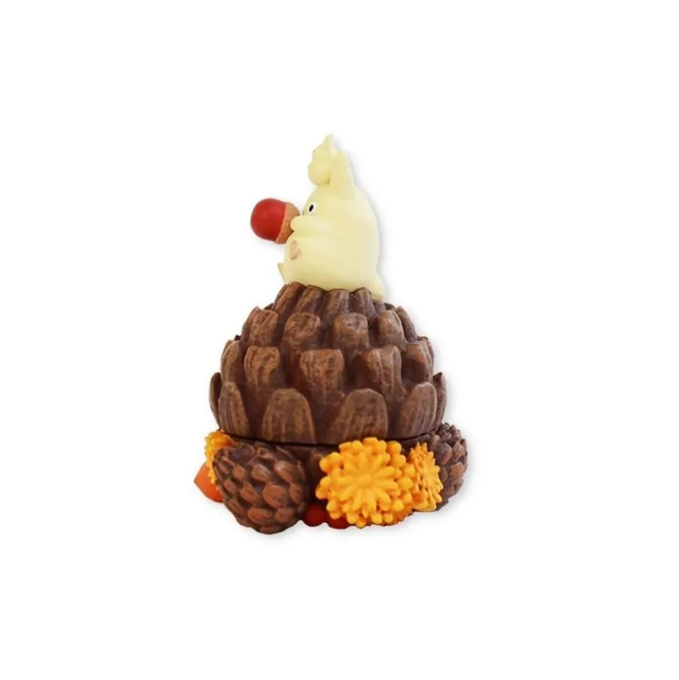 Storage Box Totoro White Pine Cone - My Neighbor Totoro