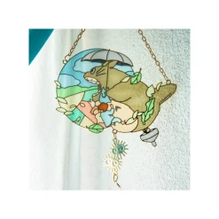 Sun Catcher Stained Glass Totoro - My Neighbor Totoro