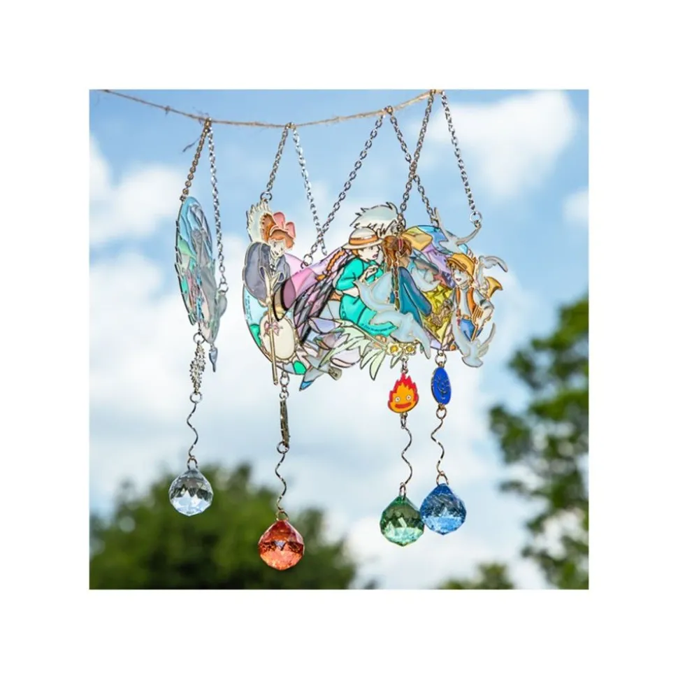 Sun Catcher Stained Glass Sophie & Hauru - Howl'S Moving Castle