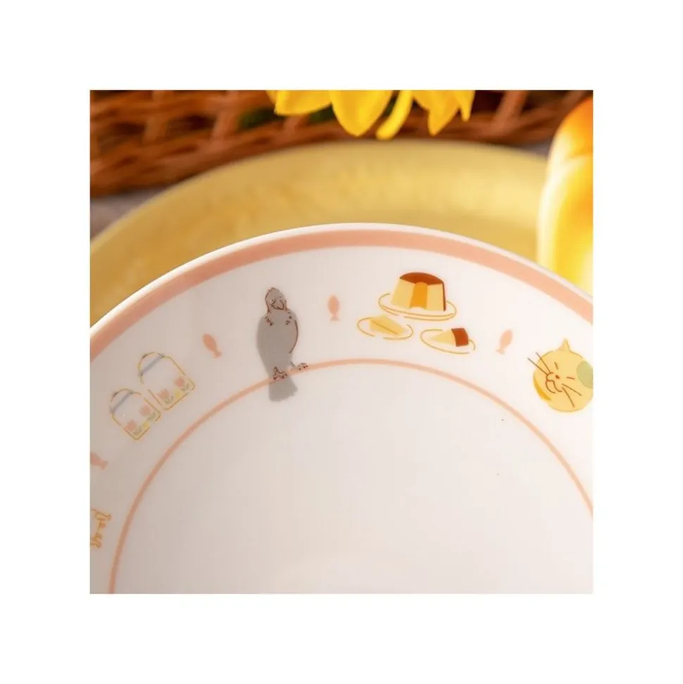 Tea Time & Cat Plate - The Cat Returns