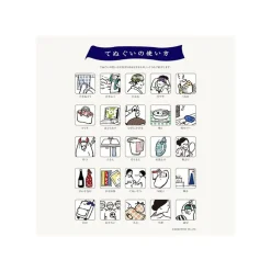 Tenugui Totoro Summer Vegetables - My Neighbor Totoro