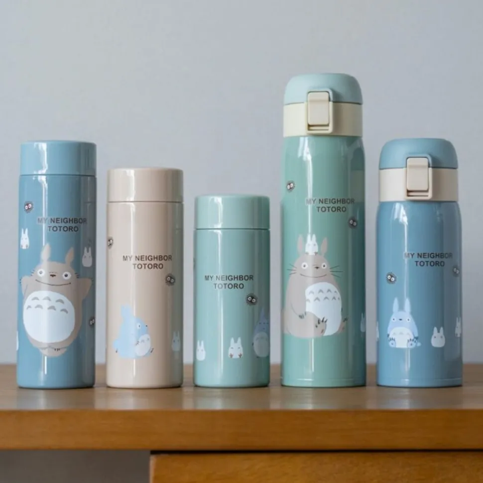 Thermos Bottle 350Ml Flying Totoro - My Neighbor Totoro