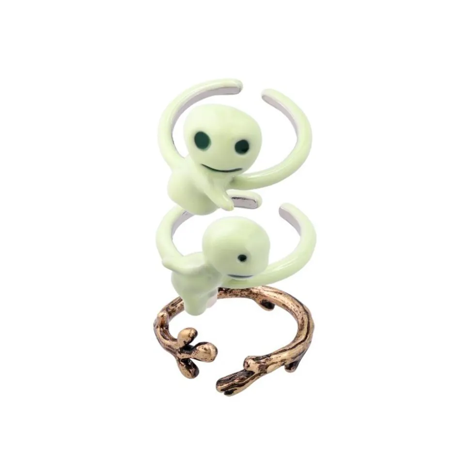 Three Ring Set Kodama - Princess Mononoke