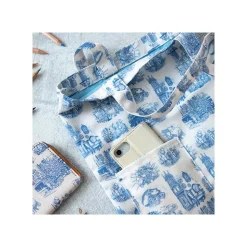 Tote Bag Blue Nostalgia - Whisper Of The Heart