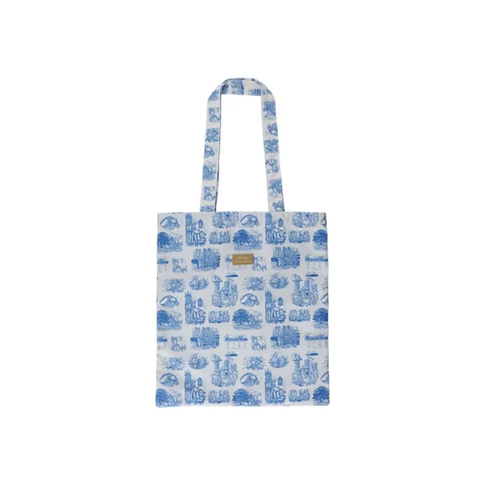 Tote Bag Blue Nostalgia - Whisper Of The Heart