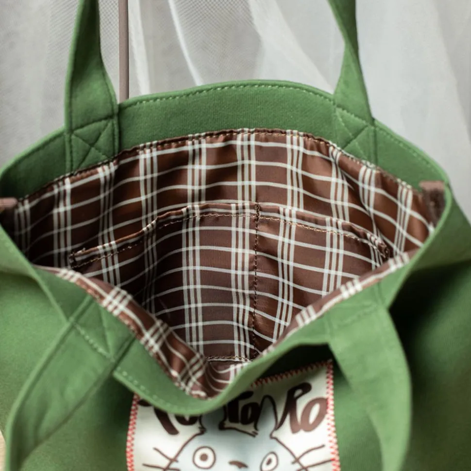 Tote Bag Totoro Autumn Green - My Neighbor Totoro