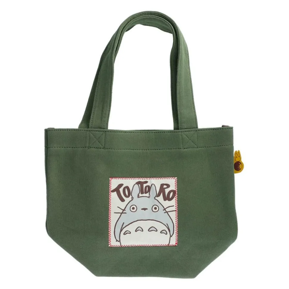 Tote Bag Totoro Autumn Green - My Neighbor Totoro