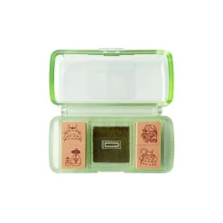Totoro & Catbus Mini Stamp Set Green - My Neighbor Totoro