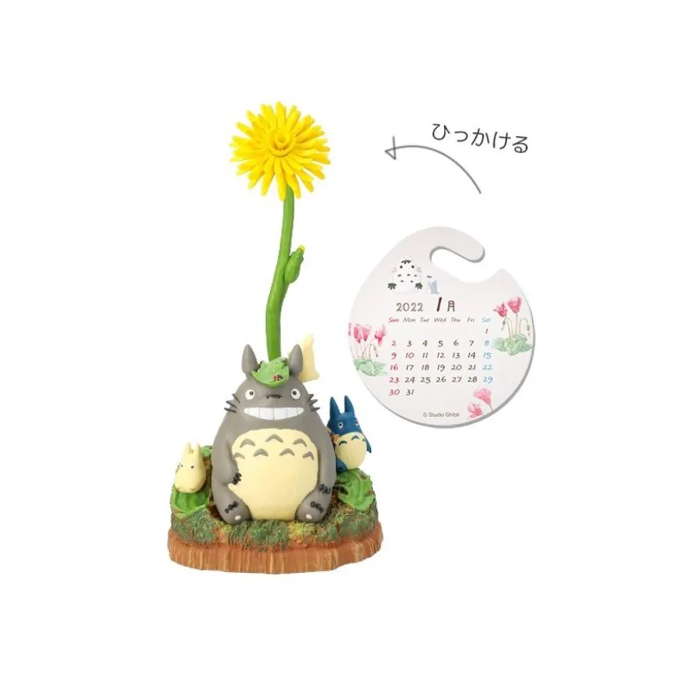 Totoro Family Calendar Statue - My Neighbor Tororo