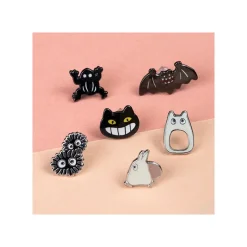Totoro Opening Pierced Earrings Set Of 6 - My Neighbor Totoro