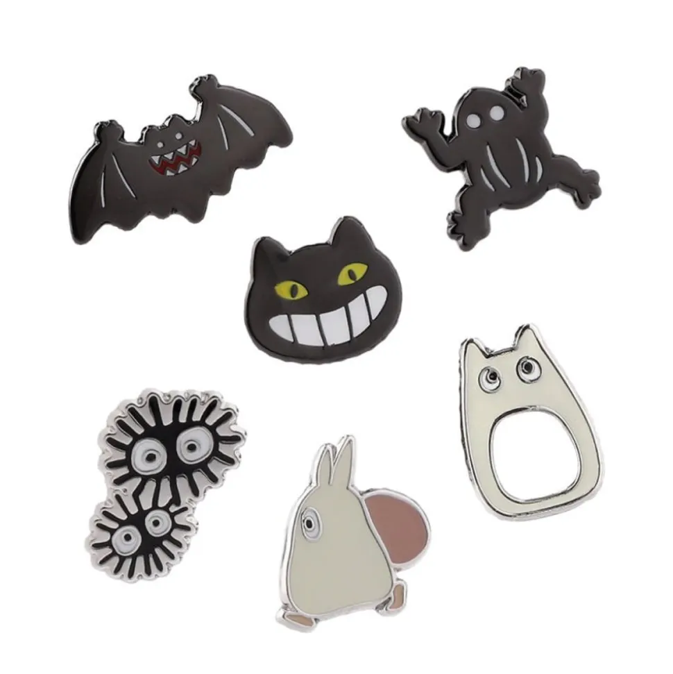 Totoro Opening Pierced Earrings Set Of 6 - My Neighbor Totoro