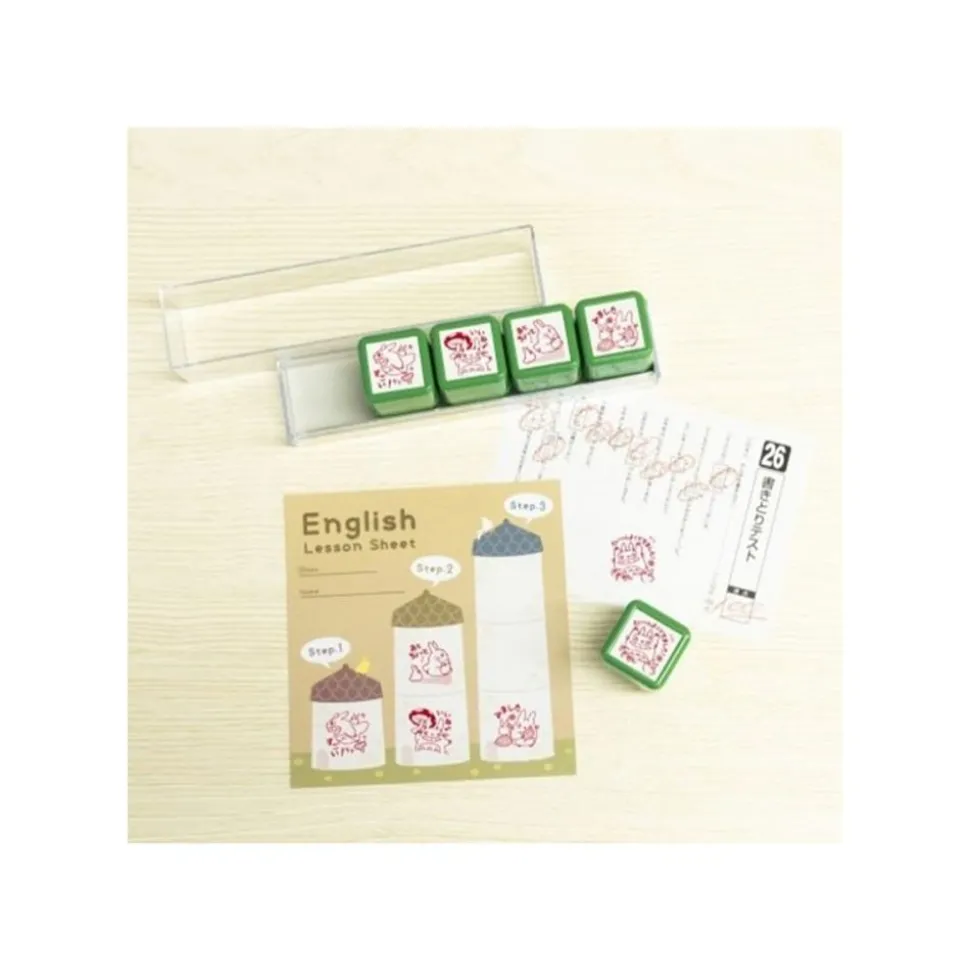 Totoro Stamp Set In Action - My Neighbor Totoro