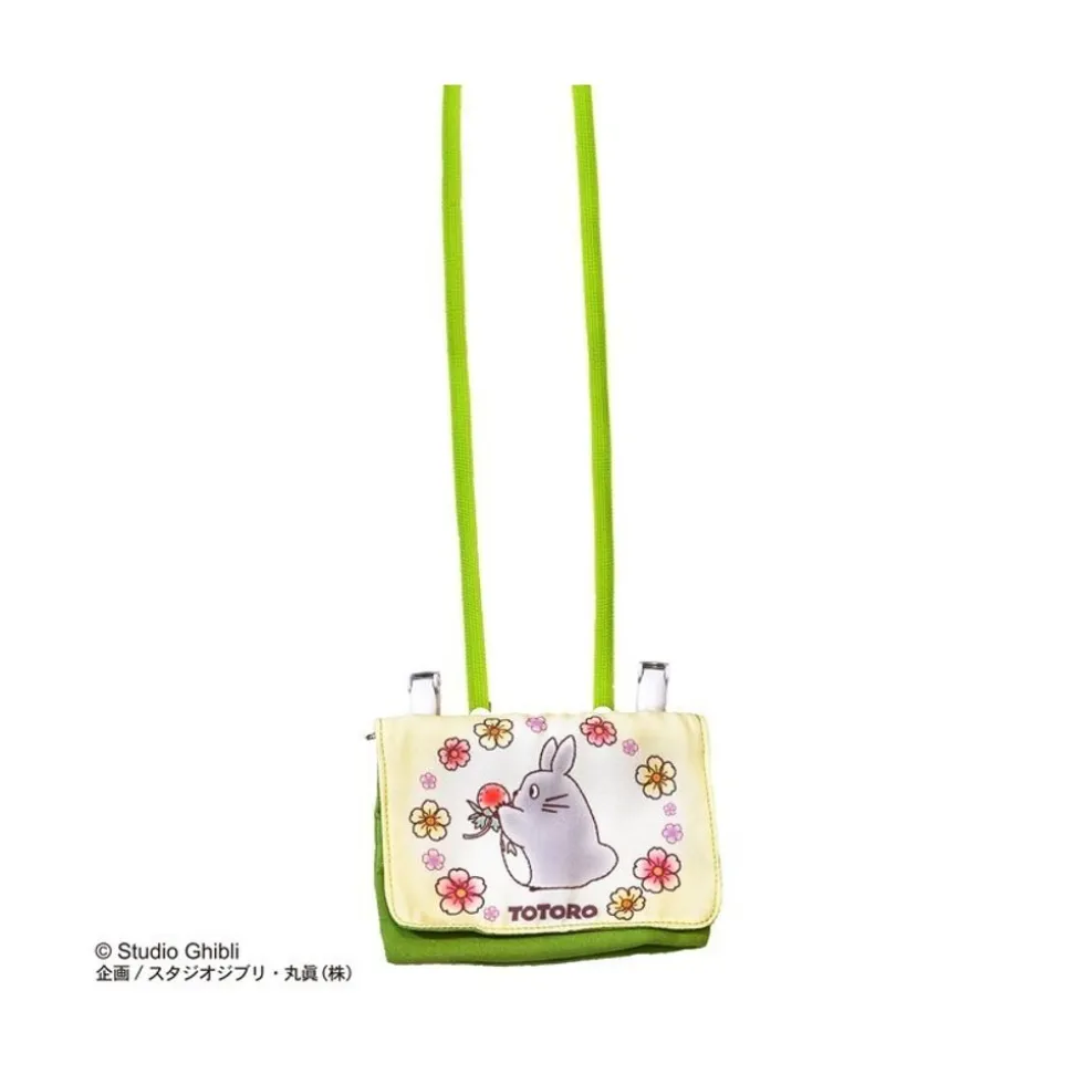 Totoro With Flowers Pochette 11 X 14,5 X 3 Cm - My Neighbor Totoro