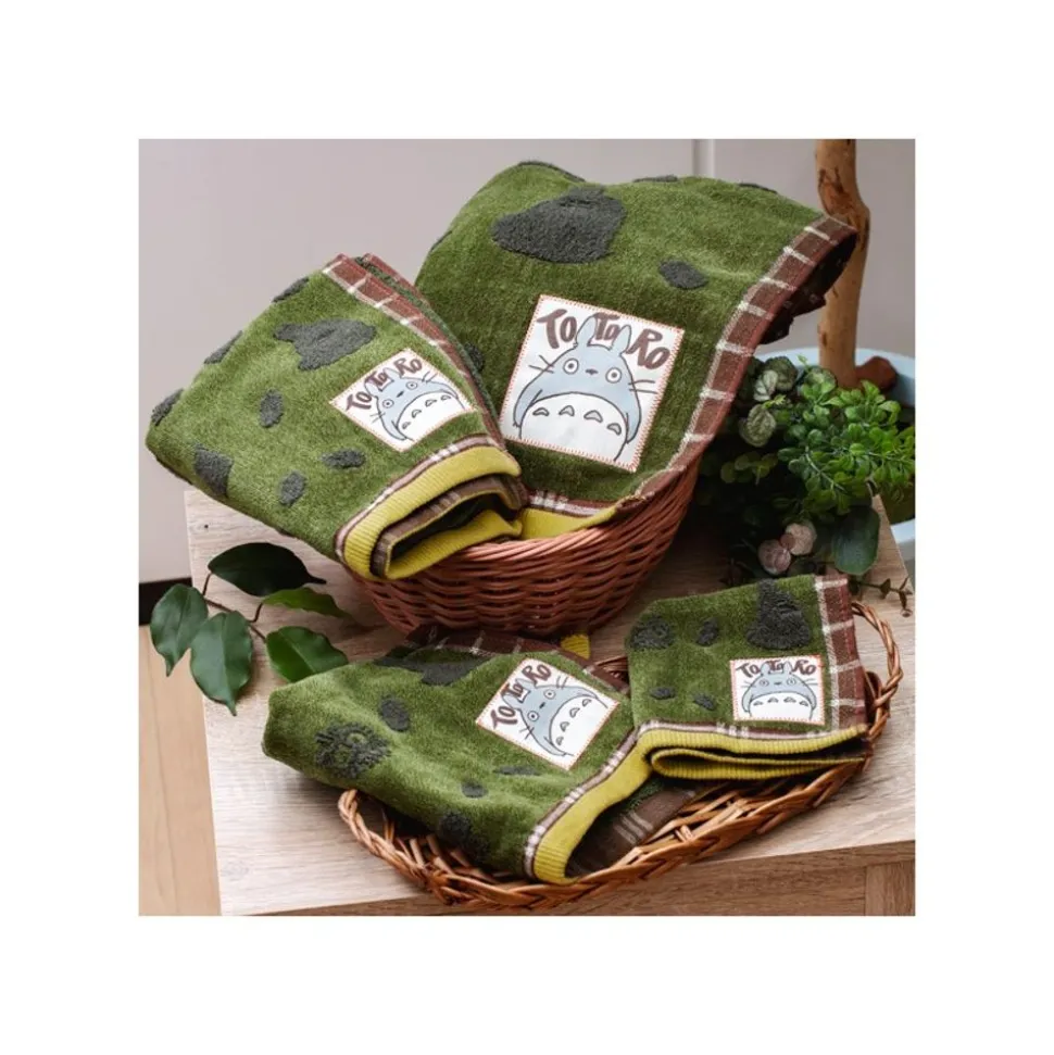 Towel Autumn Green 34X80 Cm - My Neighbor Totoro
