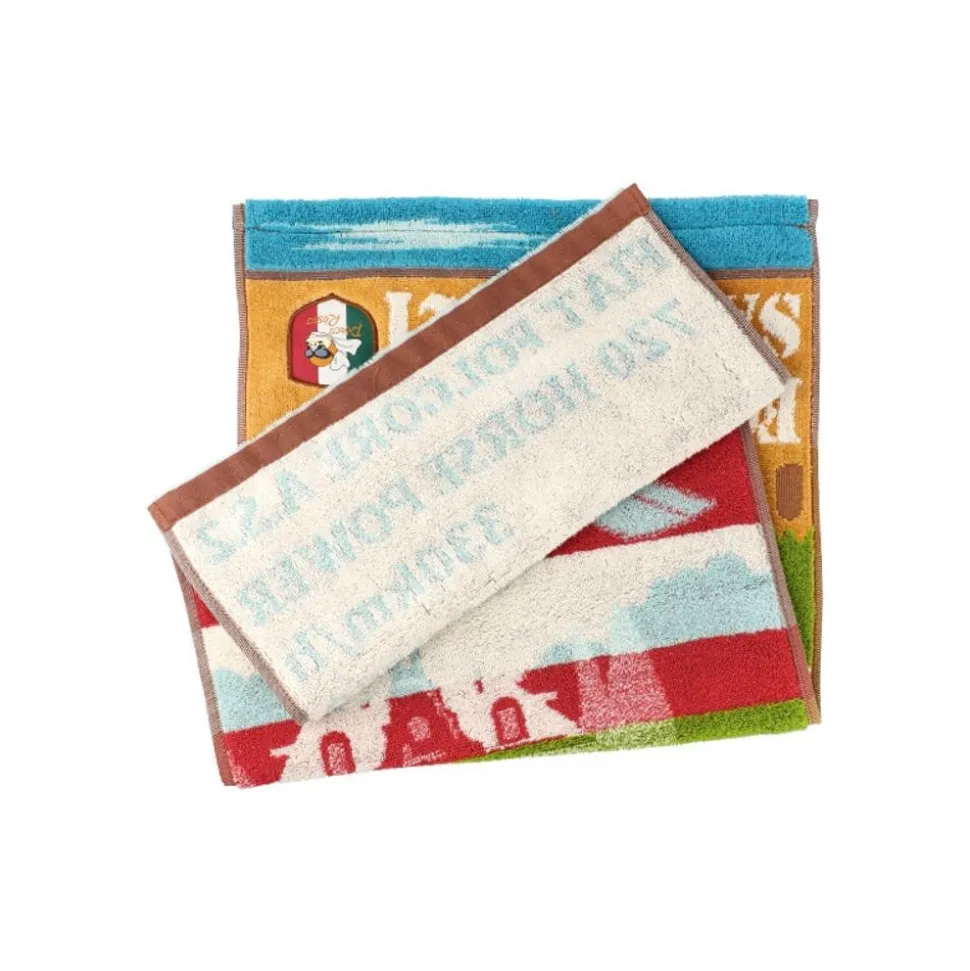 Towel Savoia S.21 34X80 Cm - Porco Rosso