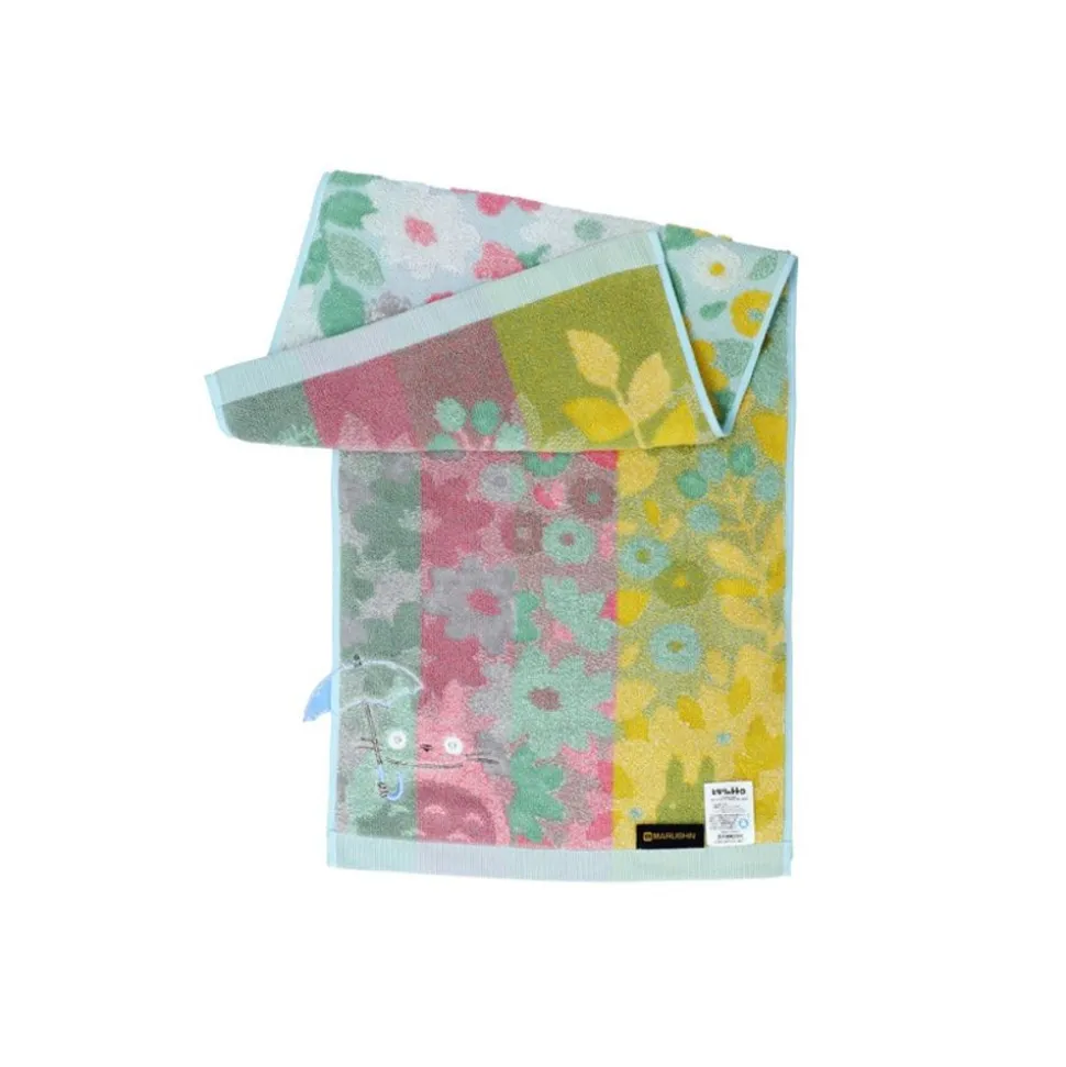 Towel Totoro Flower Fields 34X80 Cm - My Neighbor Totoro