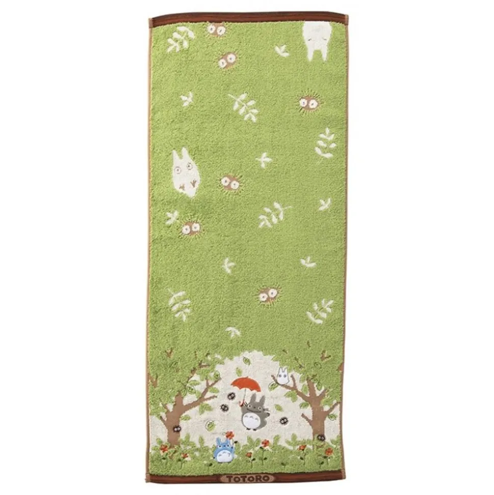 Towel Totoro Shade Of The Tree 34X80 Cm - My Neighbor Totoro