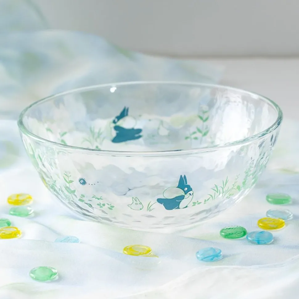 Transparent Bowl 17Cm Chasing Acorns - My Neighbor Totoro