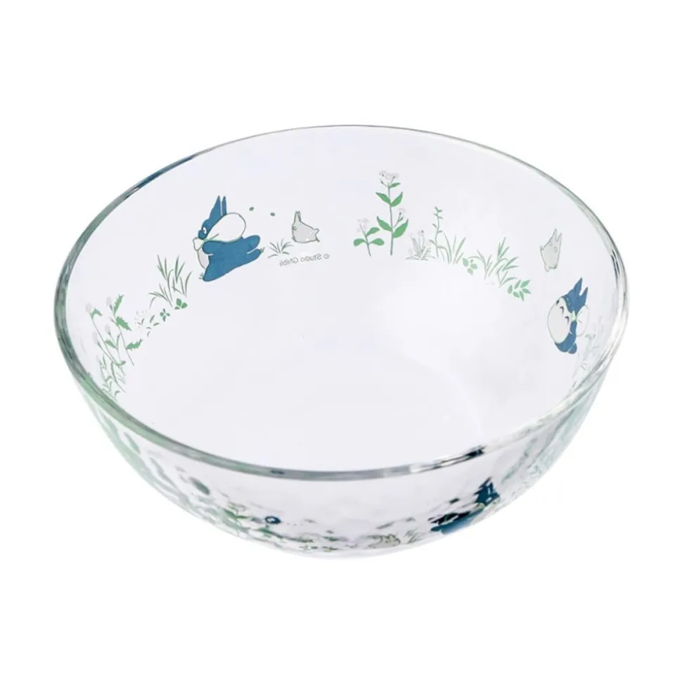 Transparent Bowl 17Cm Chasing Acorns - My Neighbor Totoro