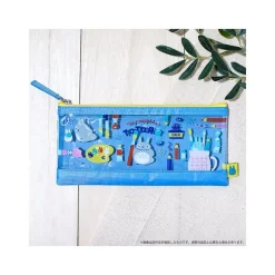 Transparent Pencase Blue - My Neighbor Totoro