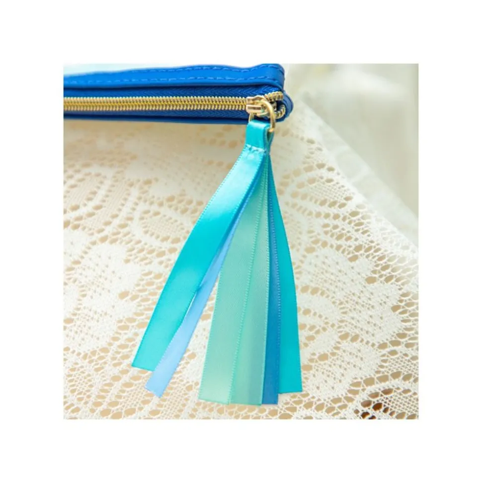 Transparent Pouch Embroidered - Castle In The Sky