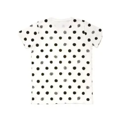 T-Shirts Totoro Kurosuke Dots White S(Ladies) - My Neighbor Totoro