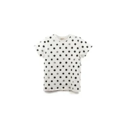 T-Shirts Totoro Noiraudes Dots Blanc M (Femme) - Mon Voisin Totoro
