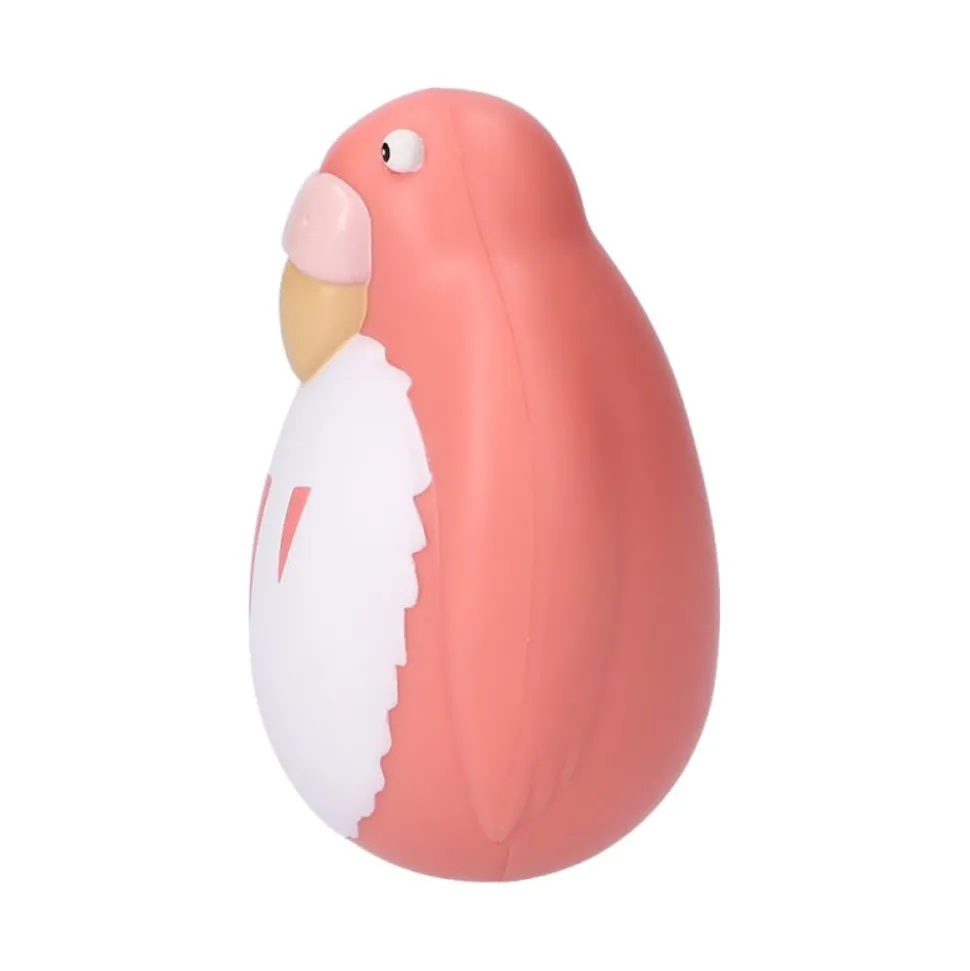 Two Pack Roly-Poly Figurines Red & Yellow Parakeet - The Boy And The