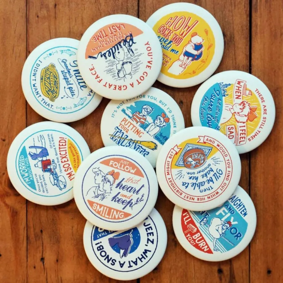 Vintage Badge Collection 1 Badge Mystere - Kiki'S Delivery Service