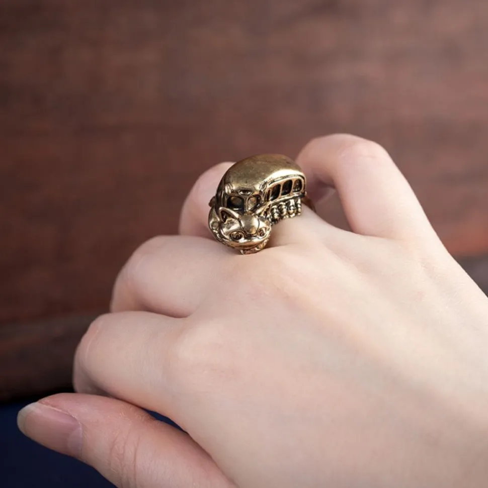 Vintage Ring Catbus - My Neighbor Totoro