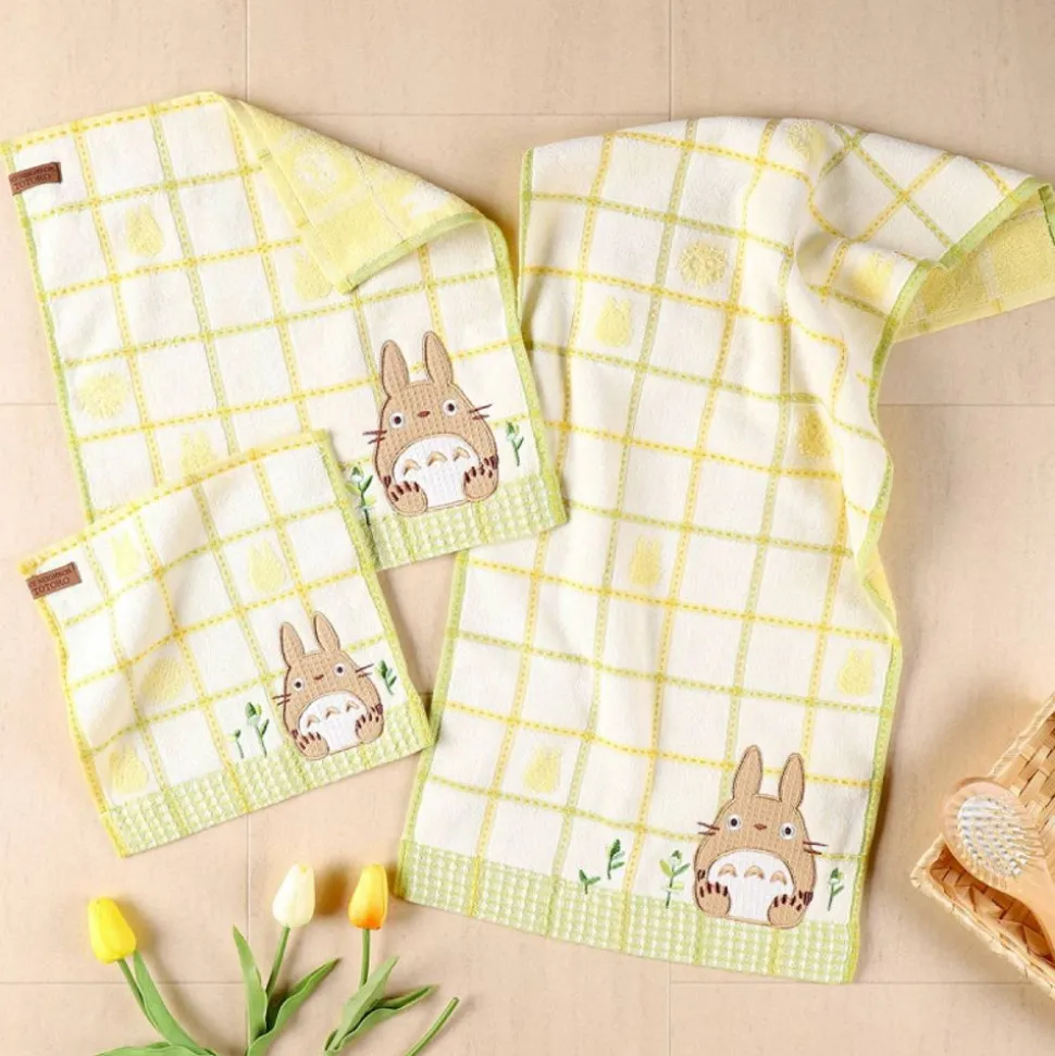 Waffle Mini Towel Totoro 25X25 Cm - My Neighbor Totoro