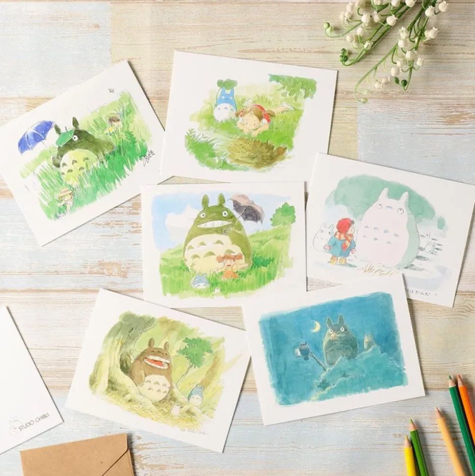 Watercolour Greeting Cards 24 X 15,8 Cm Chihiro - Spirited Away