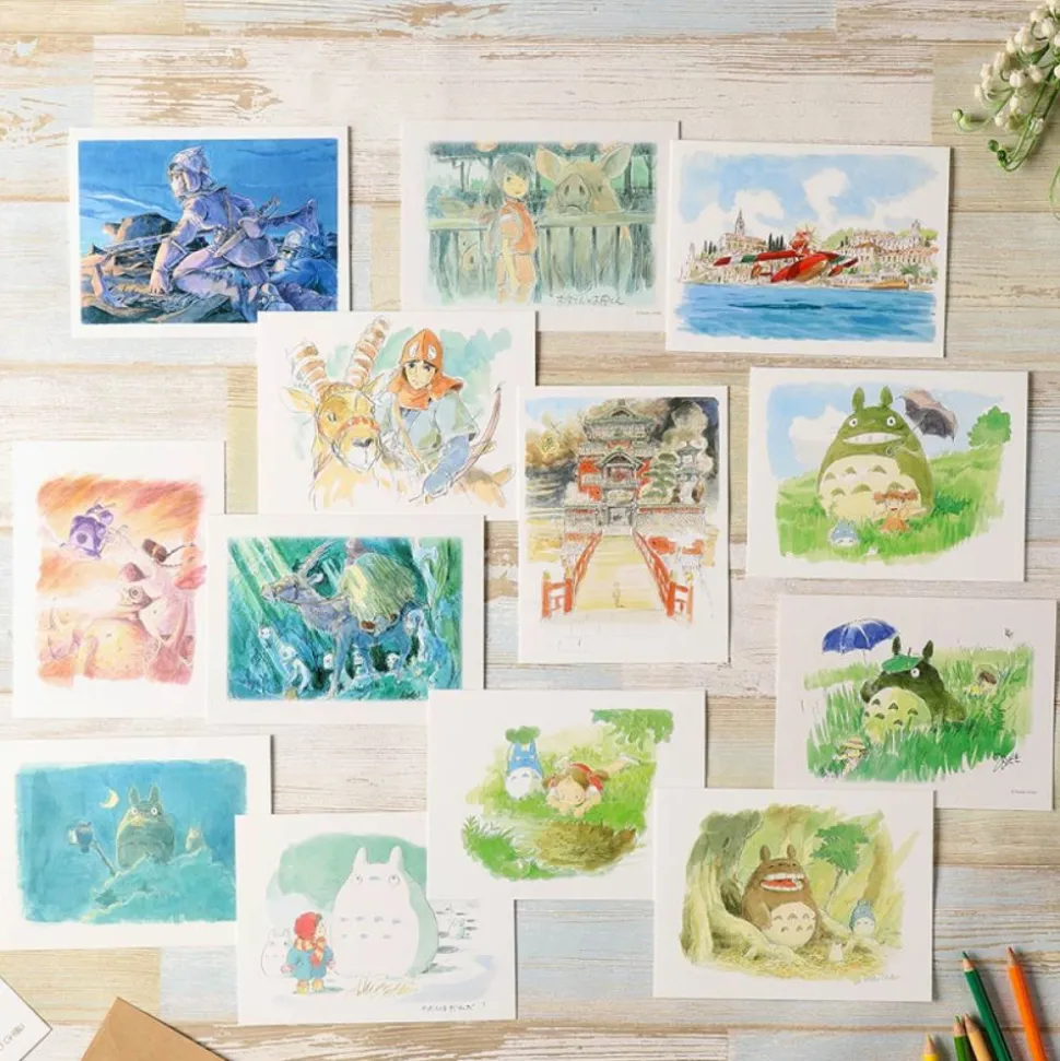 Watercolour Greeting Cards 24 X 15,8 Cm Chihiro - Spirited Away