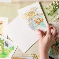 Watercolour Greeting Cards 24 X 15,8 Cm Ashitaka In The Forest - Prin