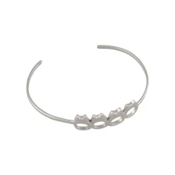White Totoro Metal Garland Bracelet - My Neighbor Totoro