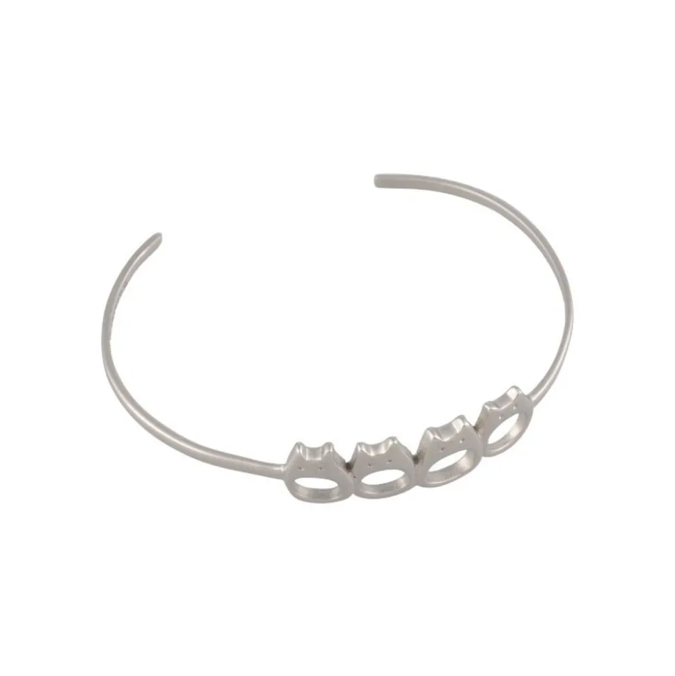 White Totoro Metal Garland Bracelet - My Neighbor Totoro