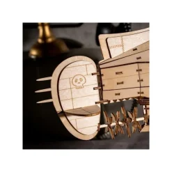 Wood Model Kigumi Tiger Moth - Castle In The Sky