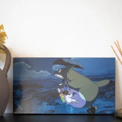 Wood Panel Ghibli 04 - Totoro Spin