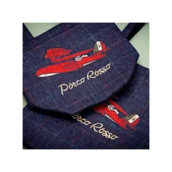 Wooven Bag Seaplane - Porco Rosso