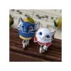 Yuki & Moon Clip Earrings - The Cat Returns